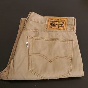 Levis 508 Khaki denim